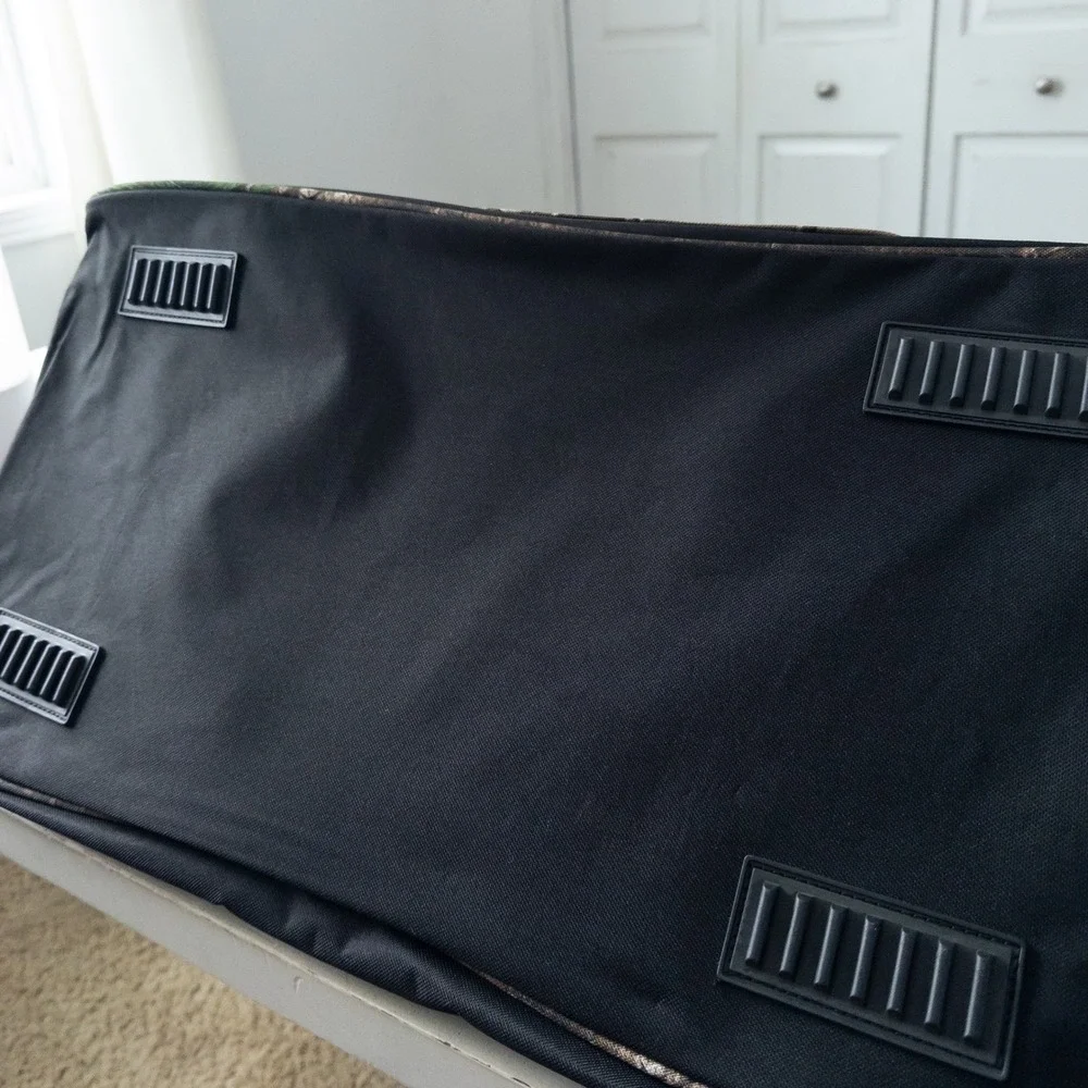 NWT Golden Pacific‎ Dekalb Duffel Bag Black Camo Hunting Tactical Farming Travel